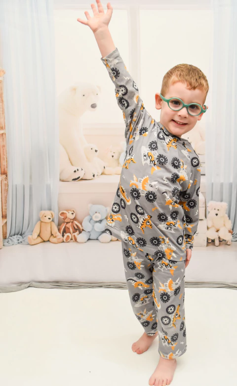 Pijama Monsters 100% Algodón