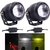 LFL-809 - PAR FARO TIPO PROYECTOR LED BLANCO / AMARILLO / DRL ROJO REDONDO - comprar en línea