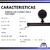 Imagen de LCD-004 R/W - TORRETA LED FLEXIBLE CON CHUPONES ROJO / BLANCO 44CM 12/24V