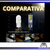 Imagen de LMN-029BB - PAR FOCO 6 LED T10/PELLIZCO CANBUS AZUL ICE