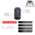 LHL-296 - KIT LED M65B PRO BLANCO / AMARILLO / ESTROBO CON CONTROL REMOTO 9005