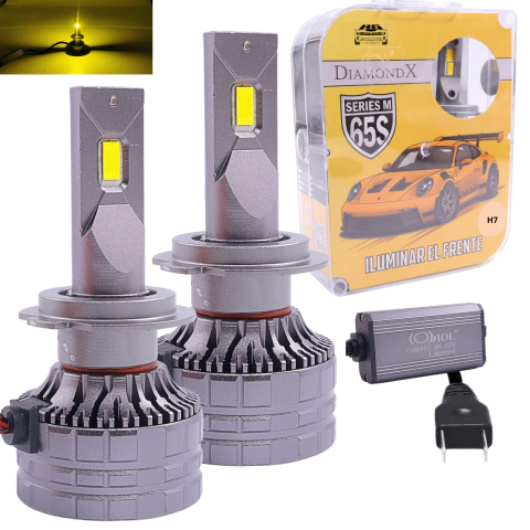 LHL-502 - KIT FOCOS LED M65S AMARILLO - H7 - comprar en línea