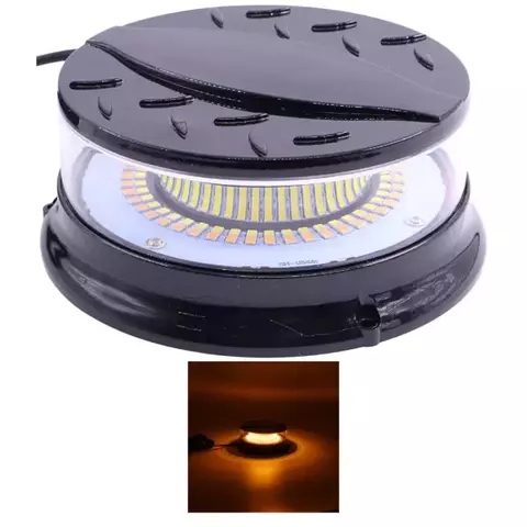 LCD-001 A - TORRETA 100 LED REDONDA 12/24V - AMBAR - comprar en línea