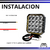 LFL-719 - PAR FARO 16 LED CUADRADO ALTA CALIDAD en internet