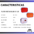 Imagen de LPL-119 - PAR PLAFON RECTANGULAR CROMADO 24 LED BAJA / ALTA / ESTROBO - 12-24V - AMBAR