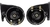 B225161 - PAR BOCINA CLAXON HELLA COMPACTA NEGRA - comprar en línea