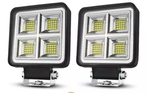 LFL-435 - PAR FARO LED CUADRADO FLOOD CON ESTROBO