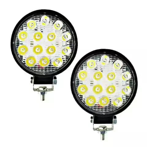 LFL-141 - PAR FARO DE 14 LEDS REDONDO 42W