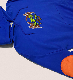 HOODIE "IANDEPENDENT" AZUL REY en internet