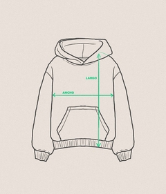HOODIE "OJO ROJO" OVERSIZE en internet