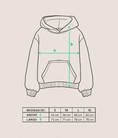 HOODIE HARD LETTERING en internet