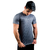 Camiseta Textura Square One Blast Dry Fit Basic Chumbo na internet