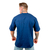 Camiseta Oversized Azul Marinho Casual Treino 100% Algodão - One Blast: Presente nos melhores treinos!