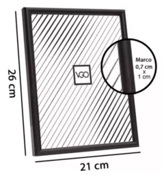 VGO Portarretrato 20x25 cm Plástico Decoración Fotografía en internet