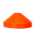 Cone Demarcatório Chapéu Chinês cor Laranja Kit c/ 20 unds