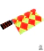 Bandeira Xadrez Arbitro Auxiliar Jogo de Futebol 01 Par Pronta Entrega - comprar online