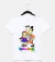 Camiseta Infantil Linha Bianca e Marcelo Villa cor branca na internet