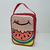 Bolsa personalizada Magali com estampa de melancia e detalhes coloridos.