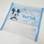 Nécessaire transparente personalizada com tema do Mickey Mouse.