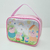 Bolsa personalizada com estampa da Peppa Pig e seus amigos, ideal para crianças.