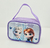 Bolsa personalizada com tema Frozen, apresentando personagens Elsa e Anna, ideal para crianças.