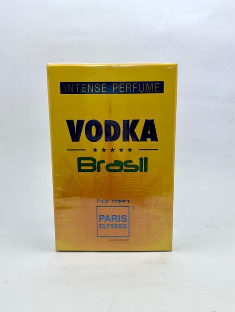 Paris Elysees Vodka Brasil amarelo 100ml