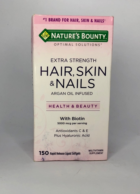 Hair, Skin & Nails complexo multivitamínico 150cps