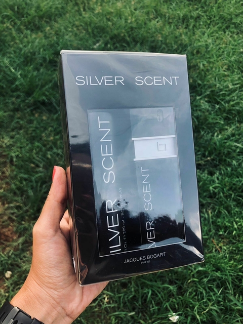 Kit Jacques Bogart Silver Scent perfume 100ml + desodorante body spray 200ml