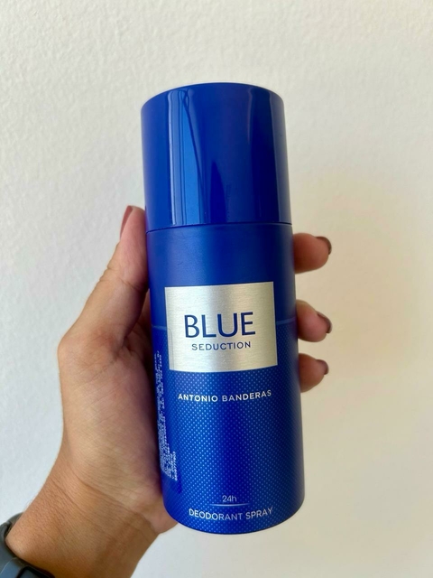 Antonio Banderas desodorante spray 24h Blue Seduction masculino 150ml