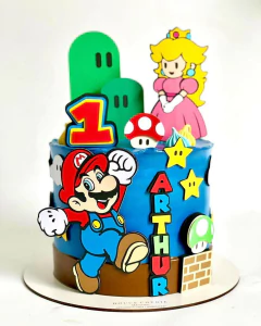 ARQUIVO DE CORTE TOPO DE BOLO SUPER MARIO EM CAMADAS