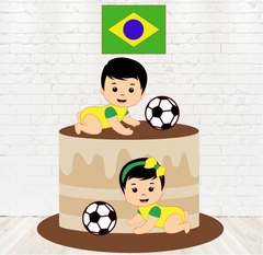 arquivo de corte topo de bolo copa do mundo brasil