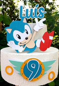 ARQUIVO DE CORTE TOPO DE BOLO SONIC EM CAMADAS