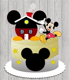 arquivo de corte topo de bolo mickey