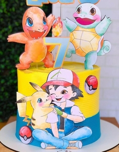 ARQUIVO DE CORTE TOPO DE BOLO POKEMÓN