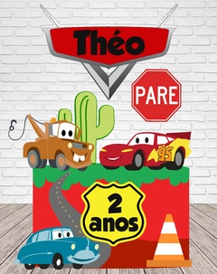 ARQUIVO DE CORTE TOPO DE BOLO CARROS EM CAMADAS