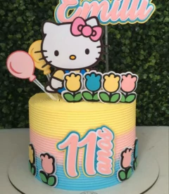 ARQUIVO DE CORTE TOPO DE BOLO HELLO KITTY