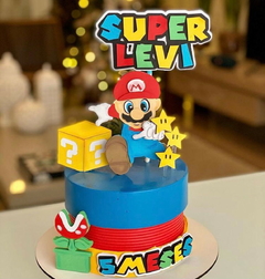 ARQUIVO DE CORTE TOPO DE BOLO SUPER MARIO EM CAMADAS