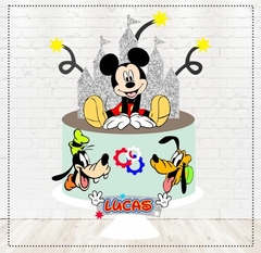 ARQUIVO DE CORTE TOPO DE BOLO MICKEY EM CAMADAS