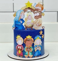ARQUIVO DE CORTE TOPO DE BOLO NATAL