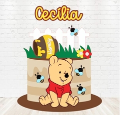 Arquivo de corte topo de bolo pooh