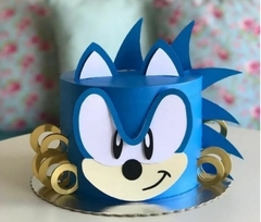 ARQUIVO DE CORTE TOPO DE BOLO SONIC EM CAMADAS