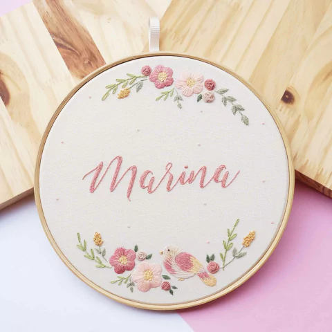 Pacote de riscos para bordar flores