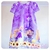 Vestido Temático Princesa Rapunzel Lilás - Bella Sofi