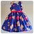 Vestido Infantil Urso de Pelúcia com Corações