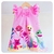 Vestido Infantil Temático Baby Shark Rosa
