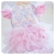 Bombacha/Romper Infantil 2 em 1 - Palhacinha - Circo com Saia Tutu - Bella Sofi