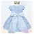 Vestido Laura Xadrez Vichy Azul - Bella Sofi