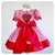 Vestido Gabriela Baby Xadrez Vichy Vermelho - Bella Sofi