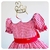 Vestido Gabriela Baby Xadrez Vichy Vermelho - comprar online