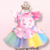 Vestido Festa Luxo Circo Rosa - Palhacinha - comprar online